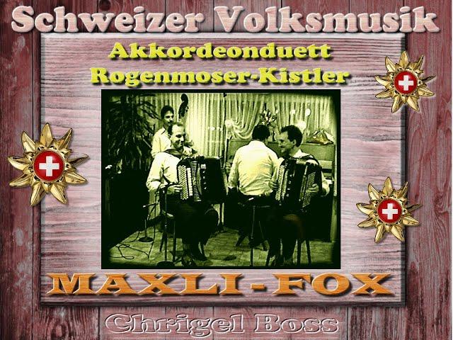 Schweizer Volksmusik im Innerschweizer-Stil Akkordeonduett Rene Rogenmoser - Xaver Kistler Oberägeri