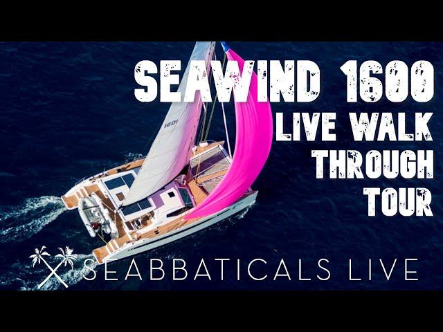 EP 12 - INTERVIEW: Seawind 1600 live walk through tour