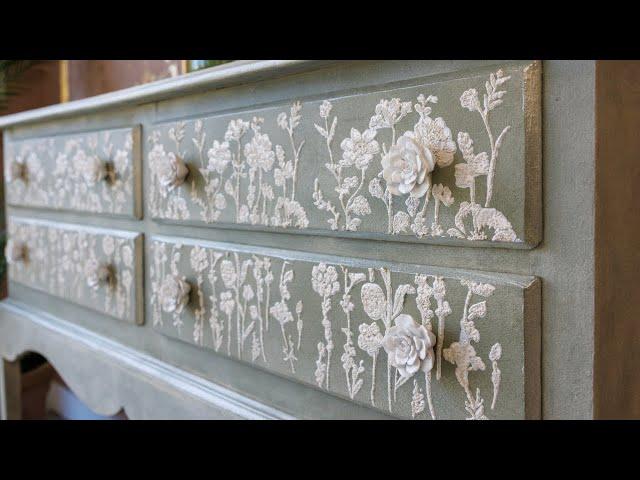 Anyone Can Do It ~ Furniture Art with Stencils!