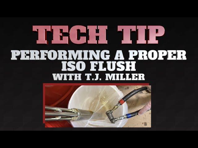 How to Flush A Spray Foam System [Proper ISO Flush]