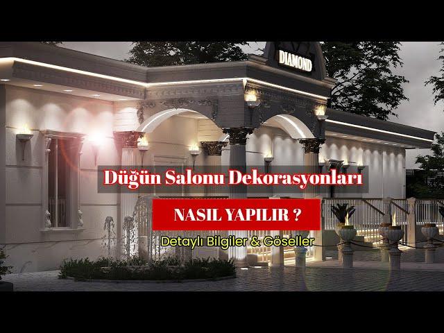 Düğün Salonu Dekorasyonları Nasıl Yapılır? Profesyonel Bilgiler ve İpuçları