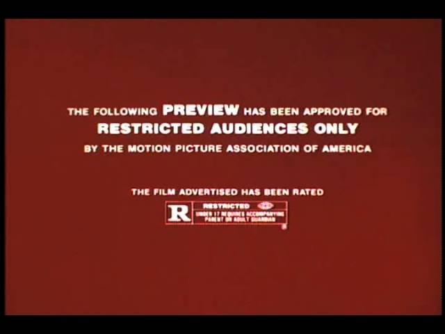 Restricted Audience MPAA Trailer graphic