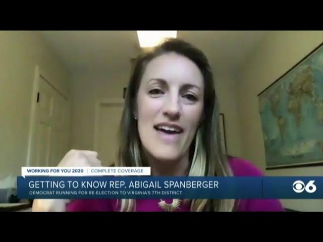 "Getting to know Rep. Abigail Spanberger"