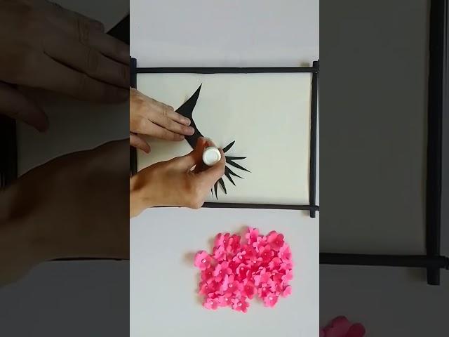 Make Wall Hanging with Beautiful Flower 