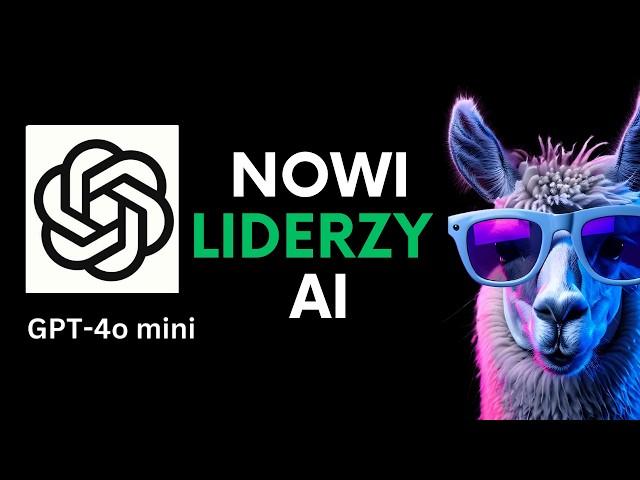 Nowi liderzy AI, który lepszy? GPT-4o Mini czy Llama 3.1? - SearchGPT, KlingAI