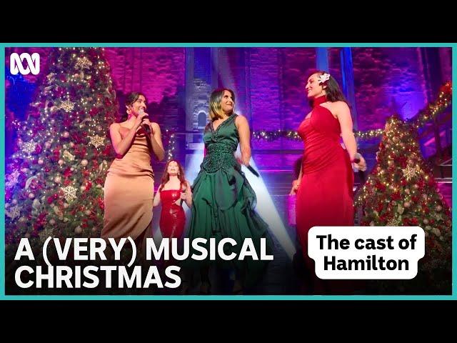 The cast of Hamilton - Santa Tell Me | A (Very) Musical Christmas  | ABC iview