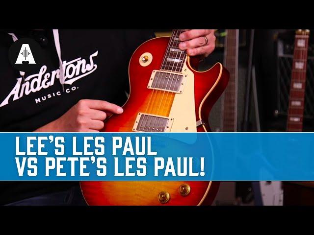 The Captain Vs Danish Pete | Battle of the Gibson Les Pauls!