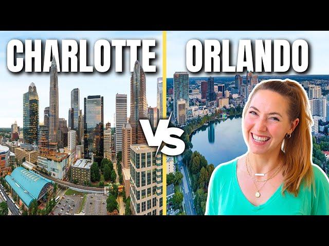 Surprising FACTS About Living In Charlotte NC vs Orlando FL | Which City Really Wins?