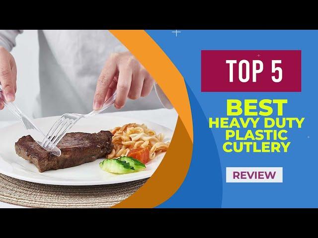 The 5 Best Heavy Duty Plastic Cutlery to Buy in 2025 (Reviewed) - Best Plastic Cutlery and Utensils