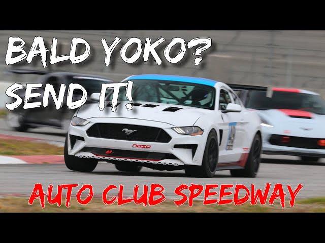 Bald Yokohama A052's? THIS MUSTANG STILL GONNA SEND IT!