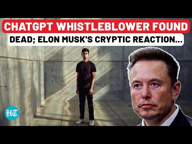 After ChatGPT Whistleblower Found Dead, Elon Musk's Cryptic Reaction | Suchir Balaji | OpenAI | AI