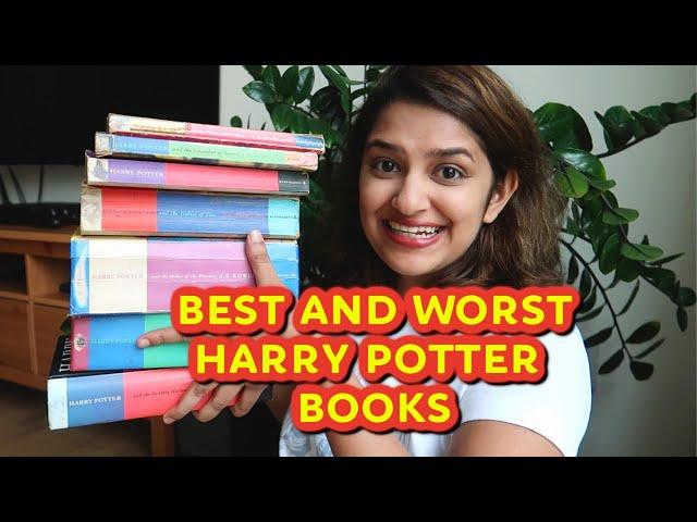 BEST AND WORST HARRY POTTER BOOKS | RANKING HARRY POTTER BOOKS