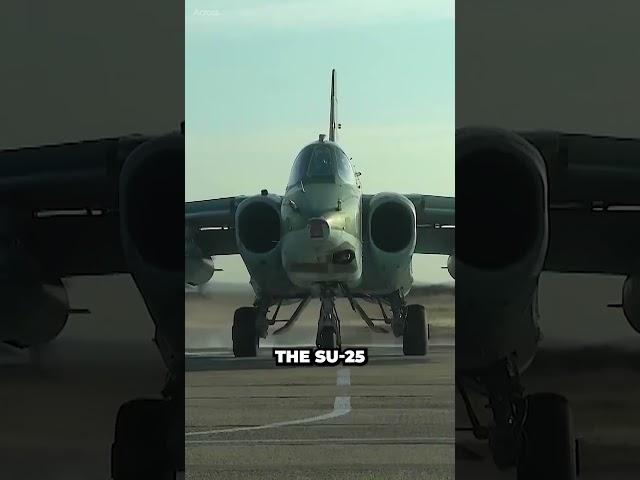 Why the Su-25 Frogfoot Is a "Flying Tank" #shorts