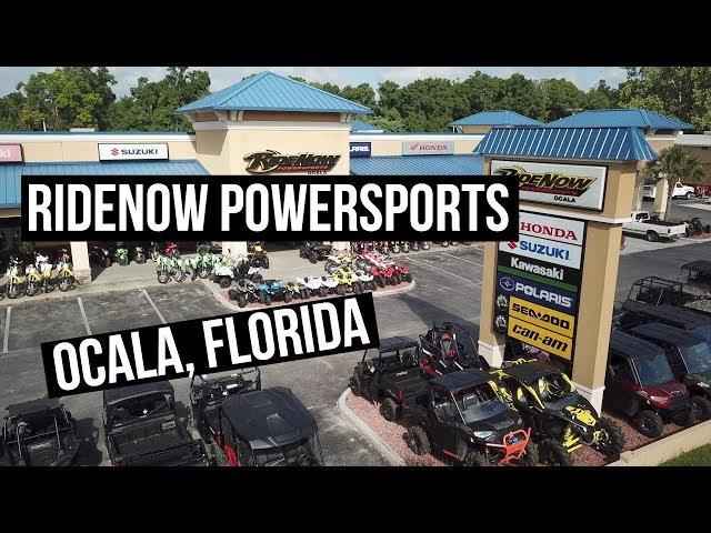 Store Walkthrough of RideNow PowerSports Dealer in Ocala, Florida