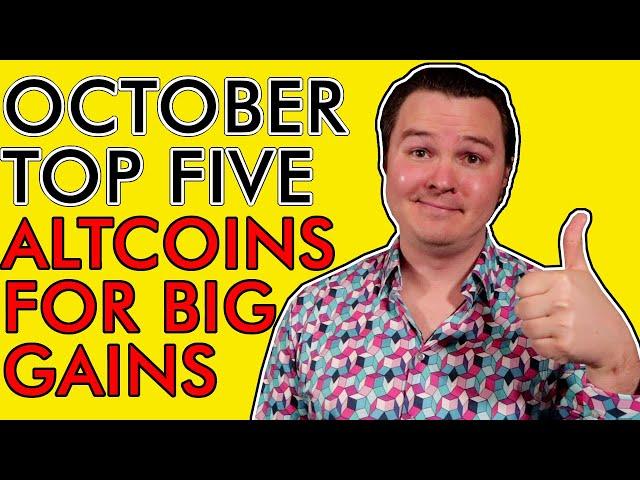 5 BEST CRYPTO ALTCOINS FOR HUGE GAINS IN OCTOBER 2020