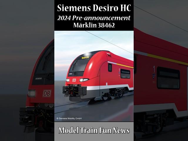 Märklin Siemens Desiro HC 2024 Pre-announcement