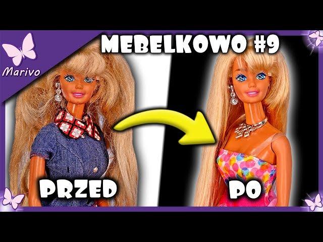 How to repair the hair of Barbie doll  Metamorphosis dolls  DIY Barbie at the hairdresser