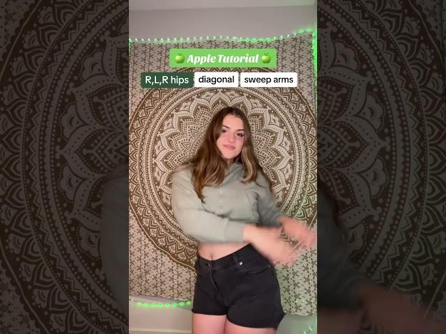 Apple Dance Tutorial  Viral Brat Summer Dance Challenge to Charli XCX