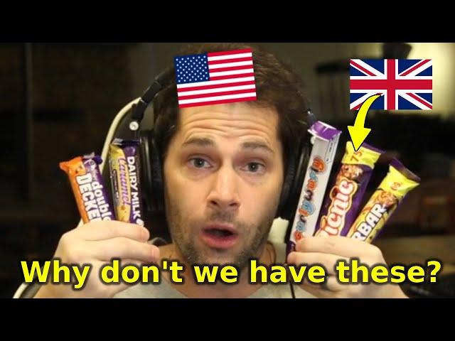 American Tries British Chocolate For the First Time (Part 2)