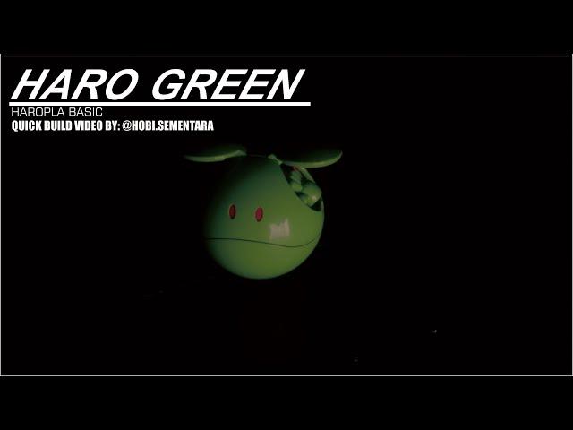 HARO GREEN // HAROPLA BASIC // CLEAN BUILD // QUICK BUILD VIDEO