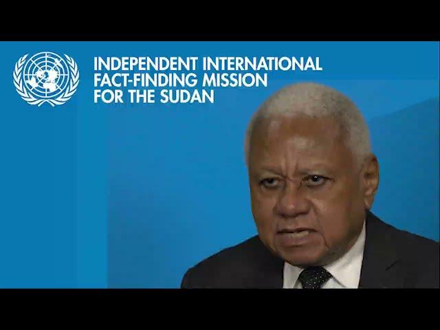 Sudan | What Is the Mandate of the UN Fact Finding Mission?