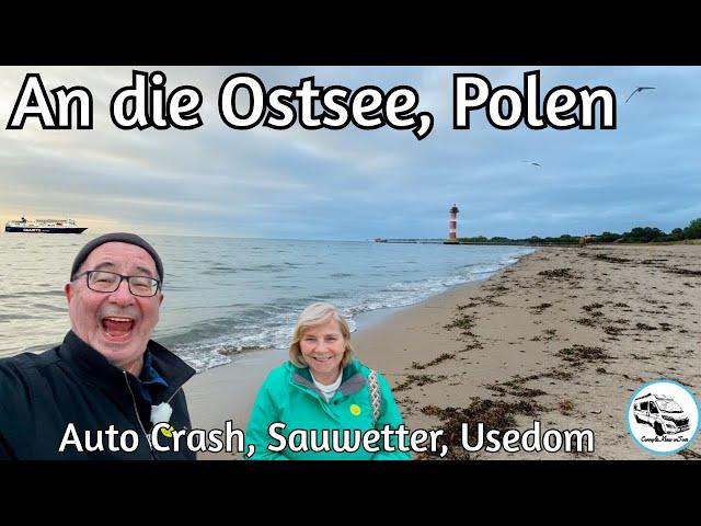 #269 zur Ostsee nach Polen, Crash auf der B96, Dreckswetter