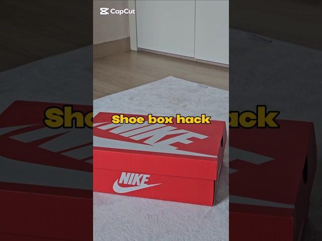 SHOEBOX LIFE HACKS #lifehack #1minute #kitchen #diy #shoebox #box #shoes #tips #tipsandtrick