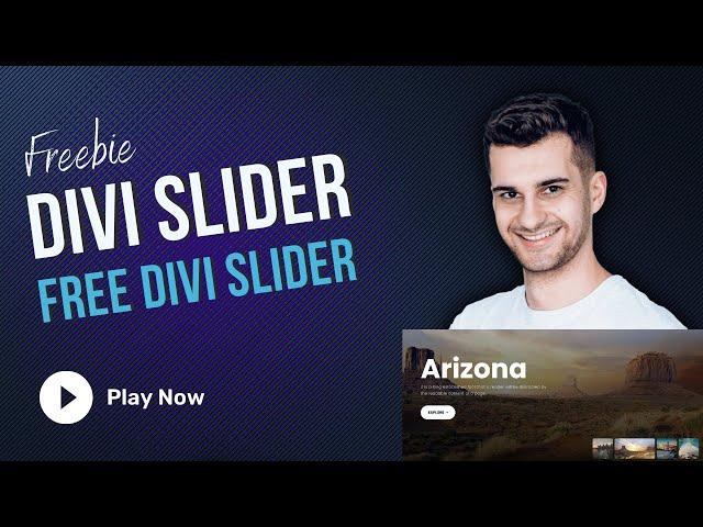 Cool Divi Slider | Divi Freebie