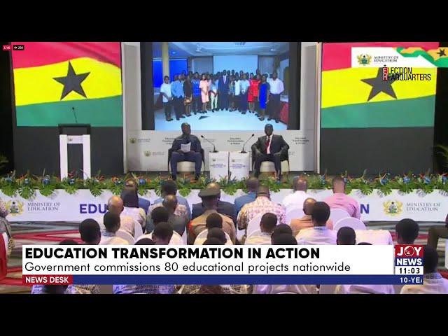 Education Transformation In Action: Government commissions 80 educational projects nationwide