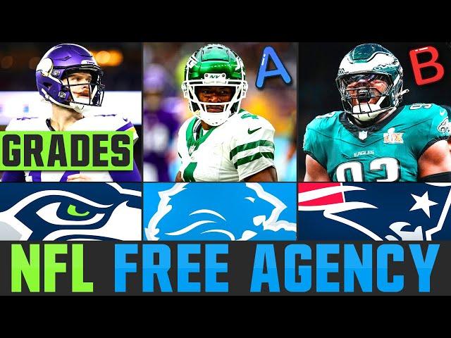 2025 NFL Free Agency Signings Grades | NFL Free Agency Winners & Losers