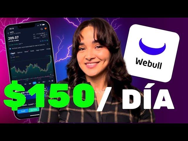 Como Comprar y Vender Acciones usando WeBull