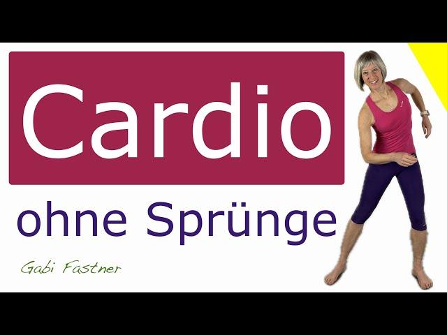  30 min. cardio ohne Sprünge | Ausdauer verbessern, ca. 3500 Schritte und 250 Kcal verbrennen.