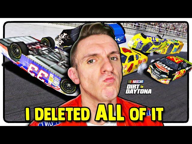 I Hit The Restart Button On My NASCAR Dirt to Daytona Season