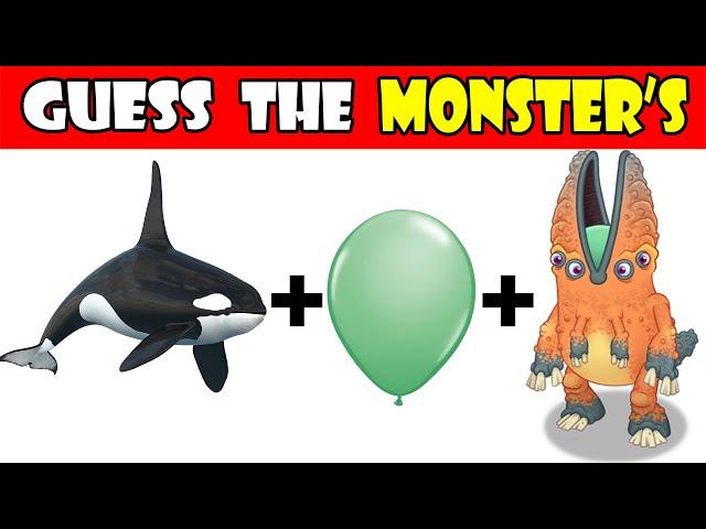 GUESS the MONSTER'S REAL LIFE IMAGES | MY SINGING MONSTERS | YOOREEK, TWEEDLE, REPATILLO