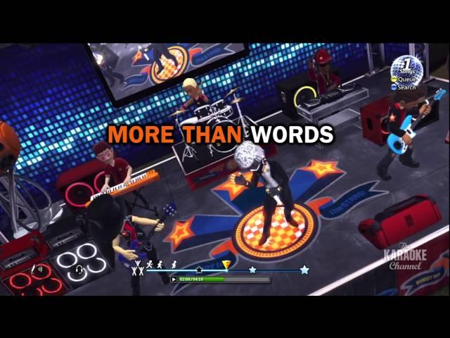 Karaoke - More Than Words - Extreme