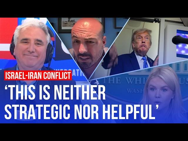 Simon Marks reacts to Trump 'bottling it' over Iran | LBC