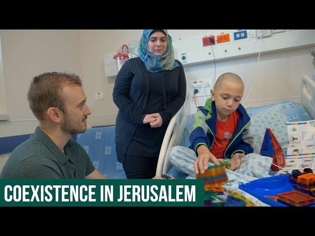 Coexistence in Jerusalem Hospital - Jews, Christians and Muslims