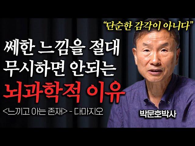 '쎄하다'라는 감각이 중요한 뇌과학적 이유 (박문호 박사 2부)