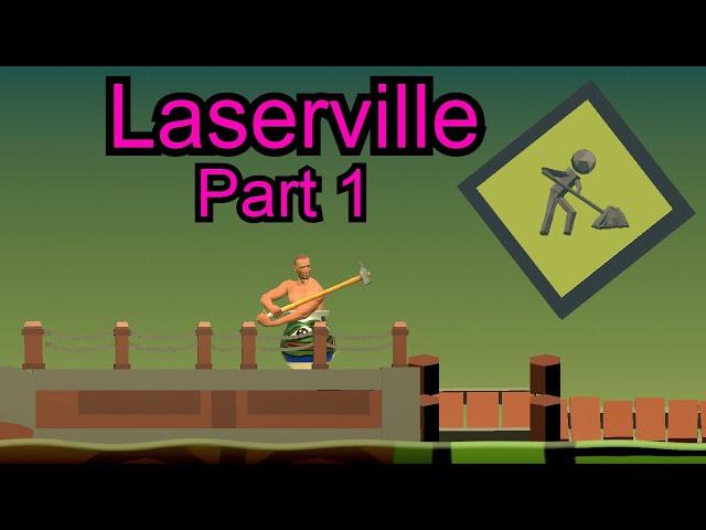 Getting over it but its the laserville map (part 1)