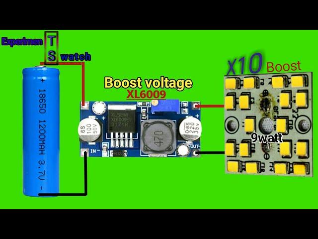 DC to DC Voltage Boost Converter/XL6009 //