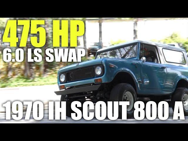 475hp 6.0LS Swapped 1970 Scout 800A built by IH Parts America