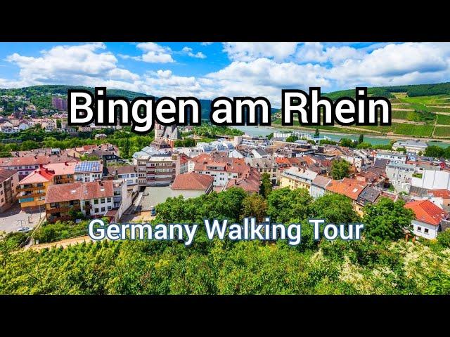 Bingen City (Bingen am Rhein) | Walking Tour | Germany | Summer 2022