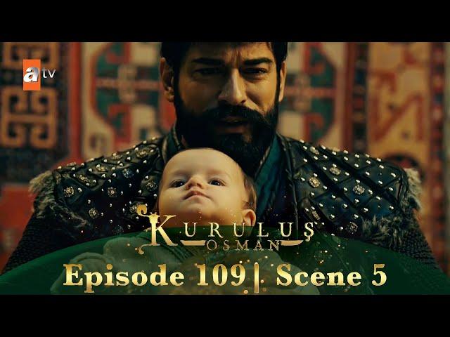 Kurulus Osman Urdu | Season 3 Episode 109 Scene 5 | Yeh taqatwar sipaahi banega!