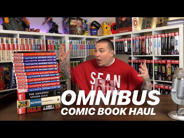 OMNIBUS Comic Book Haul | Ultimate Spider-Man OHCs | Hulk | Batman |  Spider-Man