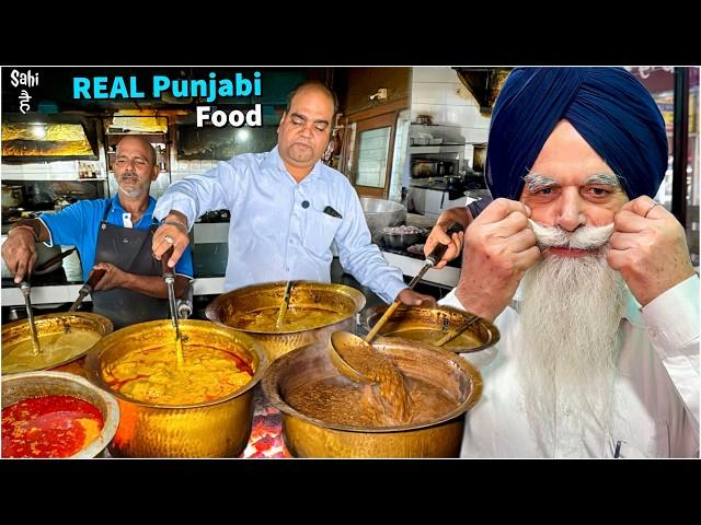 Punjab's नम्बर 1 Zimidara Highway Dhaba | Street Food India | White Gold Thali