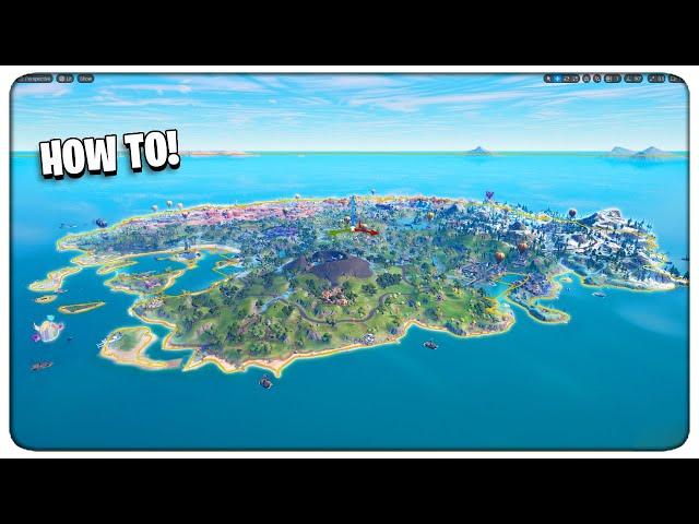 How To Get The CHAPTER 3 MAP In FORTNITE CREATIVE 2.0!