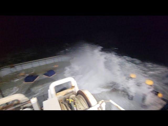 Rough Seas on a Tug boat w/ Tug Boat Todd
