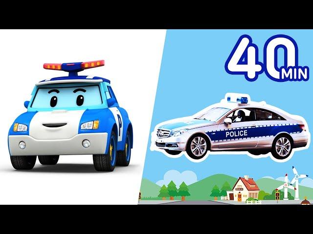 Learn Vehicles with Robocar POLI | Videos for Children | Robocar POLI TV