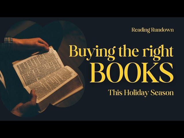 Books to Buy this Holiday Season