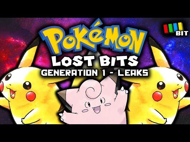 Pokemon Generation 1 LOST BITS | Unused Content & Totally Not Leaks [TetraBitGaming]